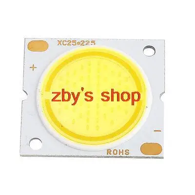 30W Pure White Light High Power SMD COB LED Spot Lamp Chip Emitting Diode Luminous Surface 20mm