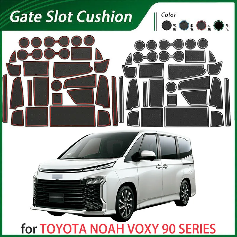

CAR door slot pad for Toyota 22 NOAH 90 series door groove pad, car modified water cup groove pad VOXY central dustproof pad