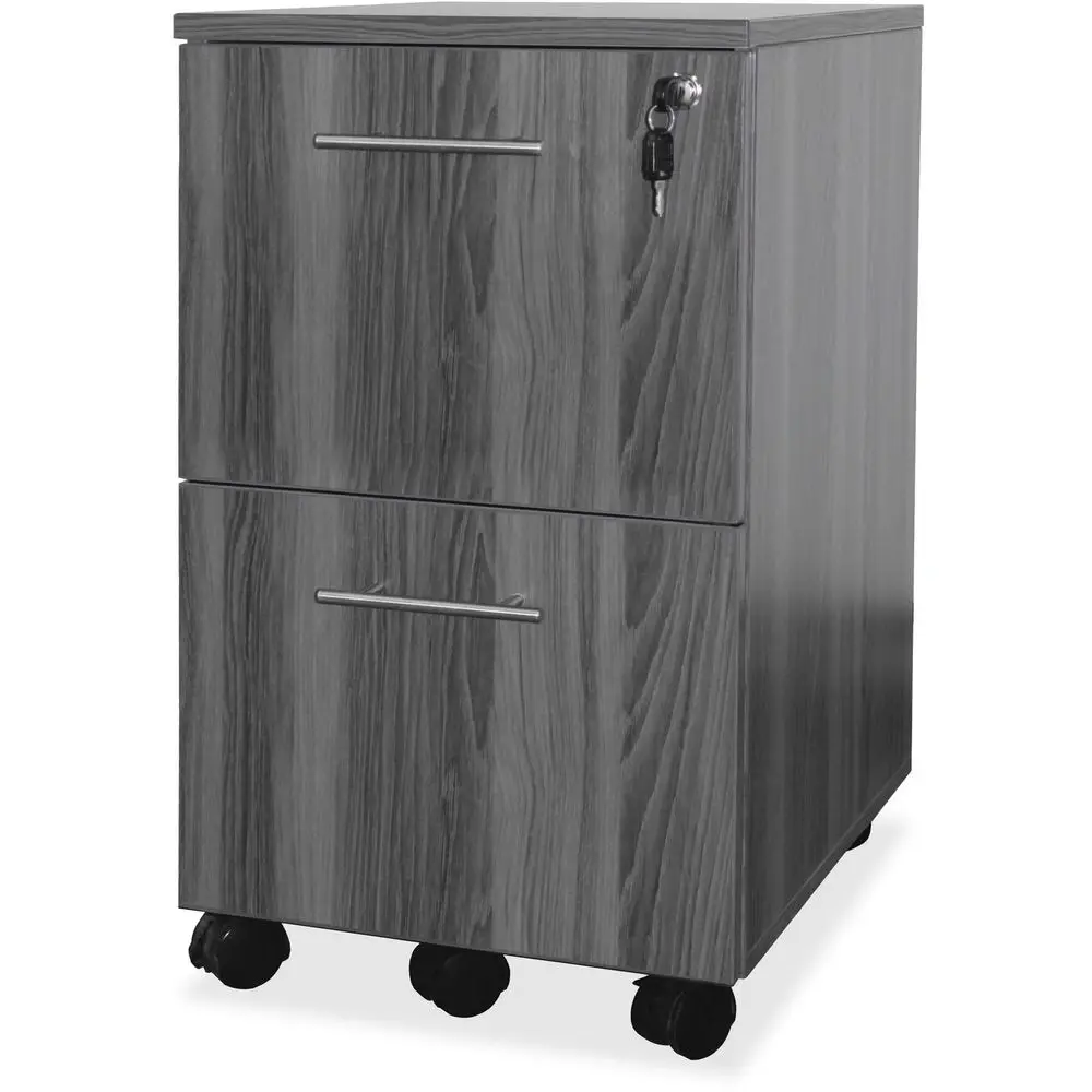 

Mayline MNFFLGS Medina Freestanding Mobile File Pedestal FF, Gray Steel Laminate