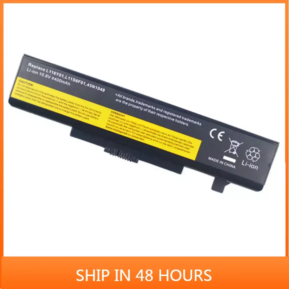 

New Battery For Lenovo z480 G500 G505 G490 z580 g410 z380 Y485N/P Y580N/P L11S6Y01 L11L6F01 45N1049 L116Y01 Batteries