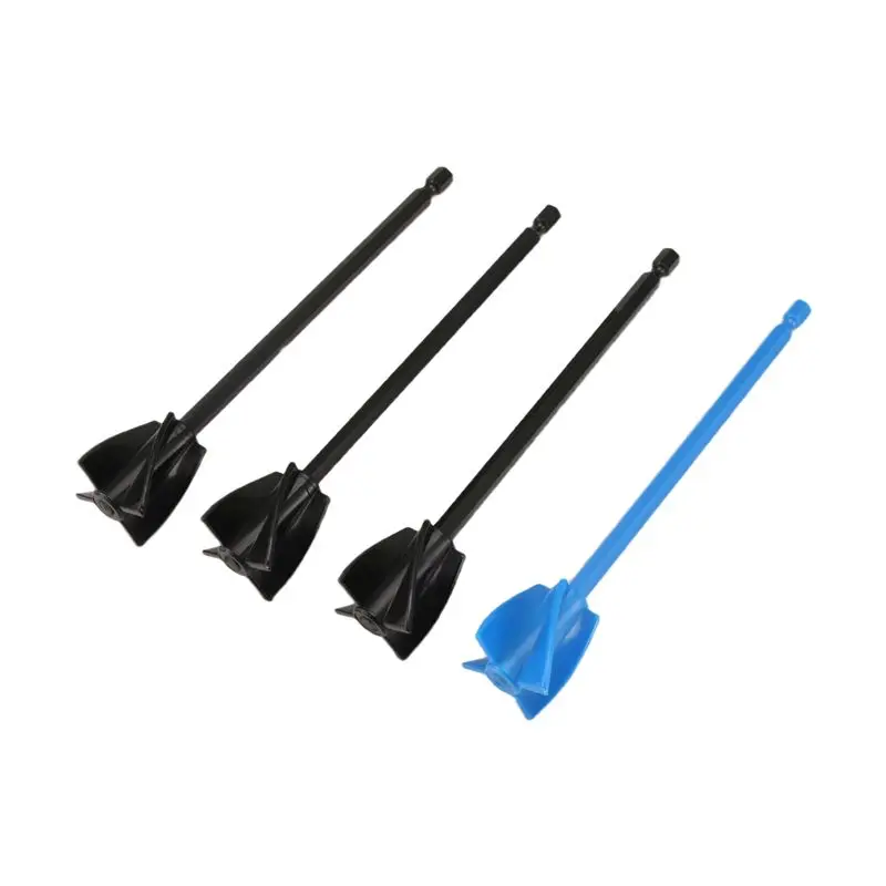 

4 Pcs Epoxy Mixer Attachment For Drill Reusable Paint And Resin Mixer Paddle To Mix Epoxy Resin Paint-[A04I Tools]