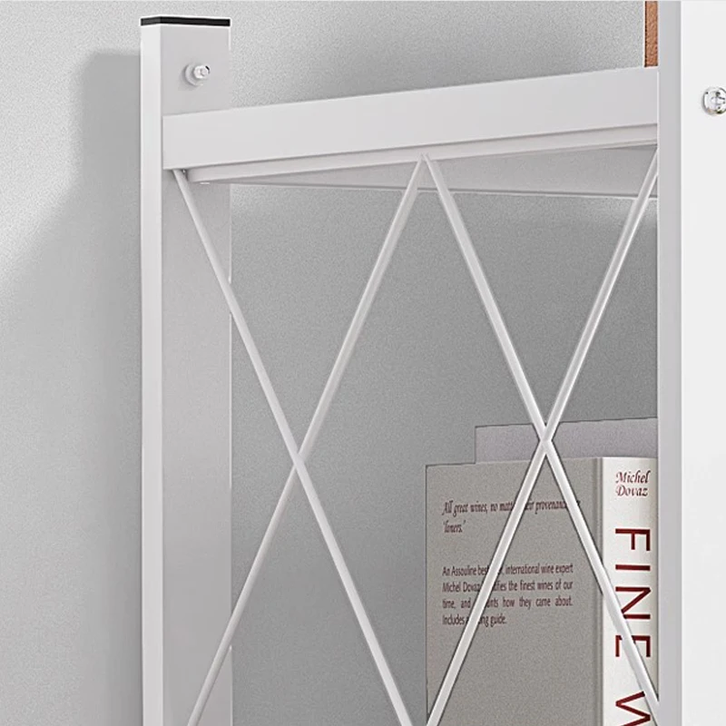 Large Iron Shelf Storage Multifunction Living Room Rack Multilayer Bookshelf Display Kitchen Storage Shelf