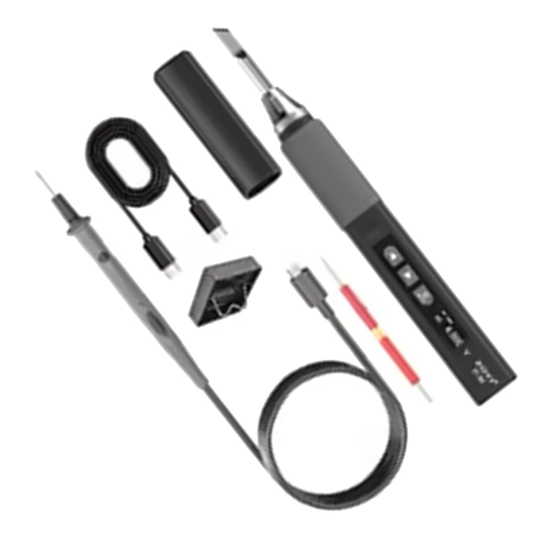 ABSU ZOYI N2 Portable Smart Soldering Iron + Multimeter High Power Adjustable Temperature Welding Professional Home