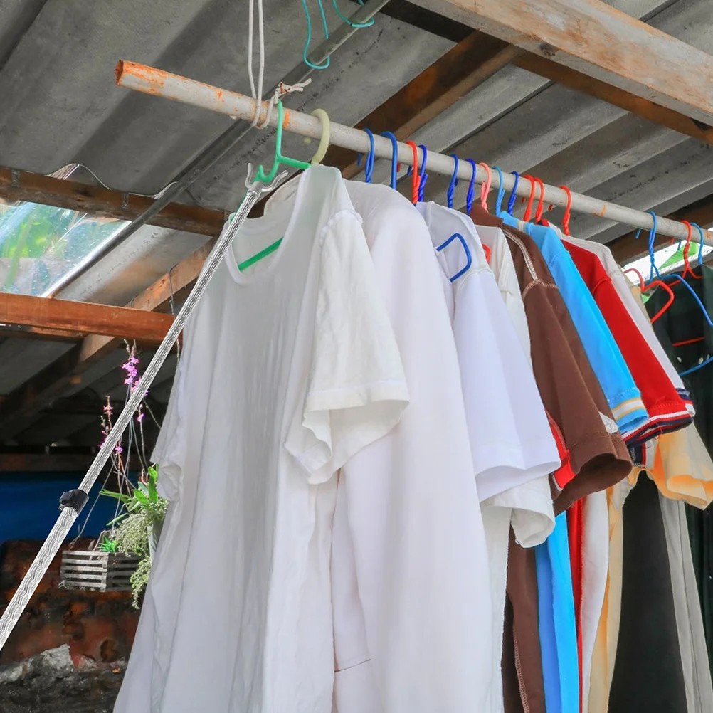 

Telescopic Clothes Reach Pole 3.5M Extension Garment Hook Stick Home Balcony Drying Long Reaching Rod Household