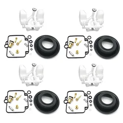 4 PCS for Mikuni BST36 Suzuki GSX1100F 1991-1993 Katana 1100 750 GSX750F 1989-1997 Carburetor Repair Kits Carb Diaphragm Floats