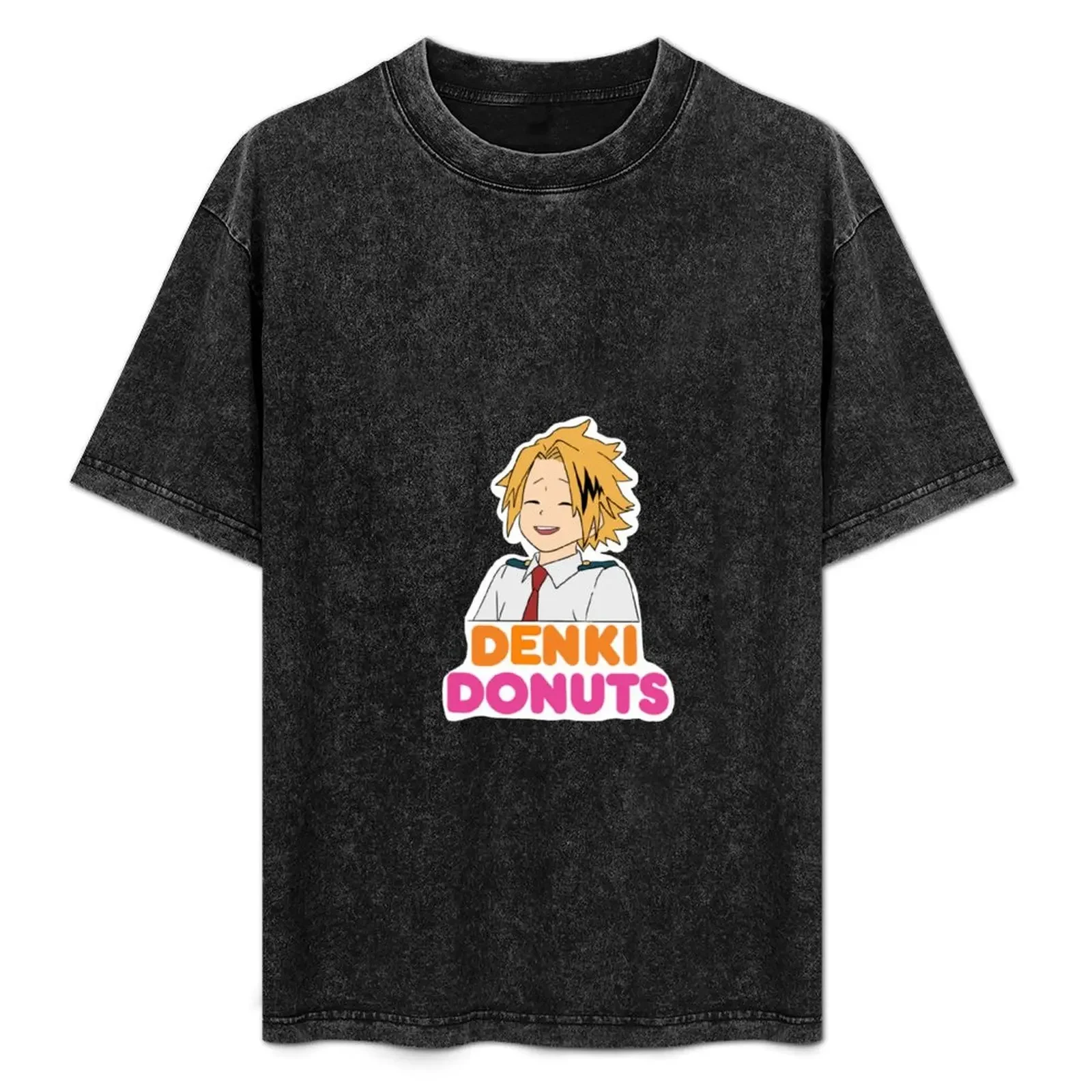

Denki Donuts T-Shirt Big Size Short Sleeve Casual Top