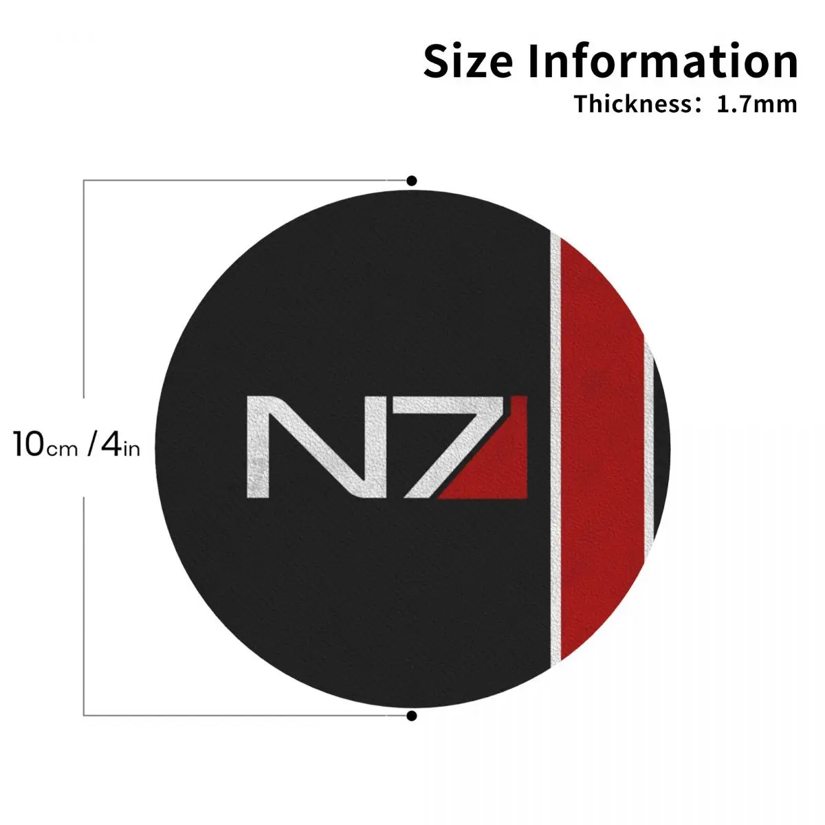

N7 Iconic Design Coasters Leather Placemats Non-slip Insulation Coffee Mats For Home Kitchen Dining Pads Set of 4