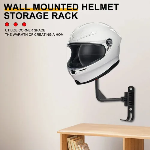 Soporte multifuncional para casco de motocicleta, gancho para casco, accesorios de motocicleta, gancho de garra para casco, soporte de exhibición montado en la pared de fácil instalación