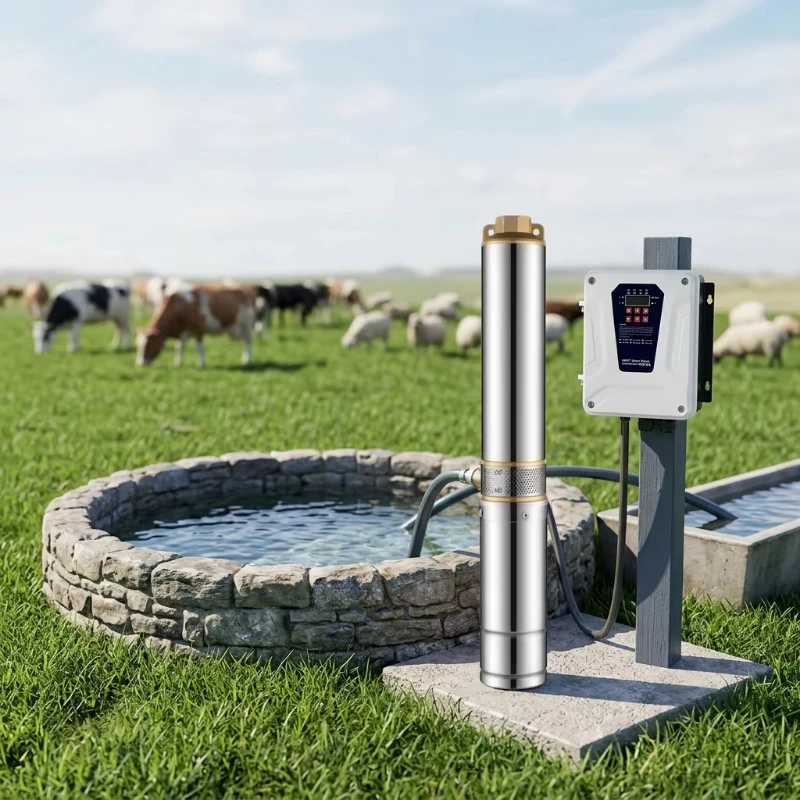 Solar Water Pump 1Hp Dc - Otomatik Pompalama Özellikli AC/DC Hibrit 1