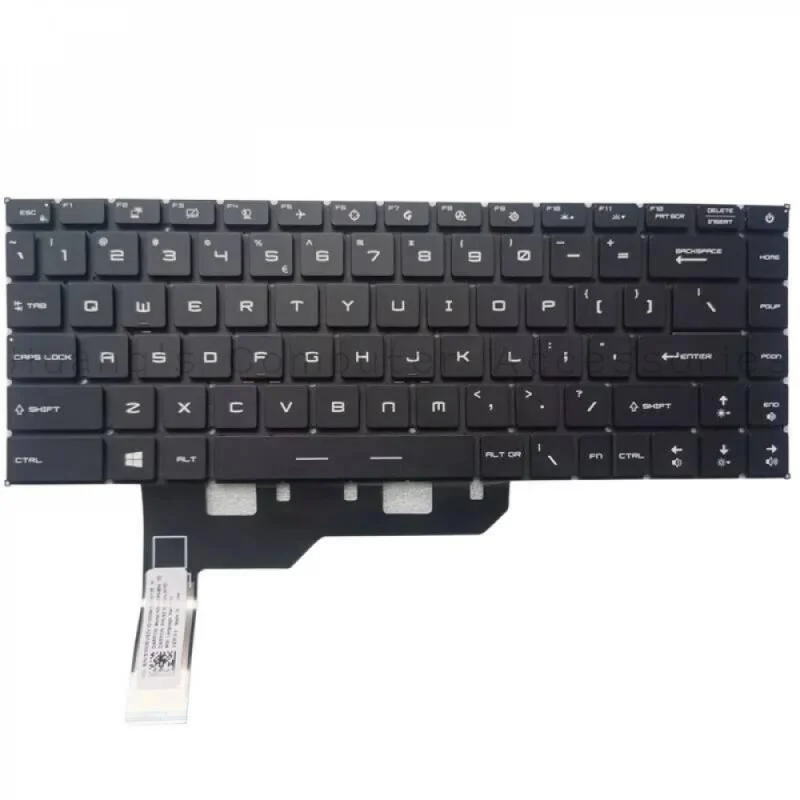 SS+US Layout Laptop Keyboard For MSI Raider GE67HX 12UGS 12UHS Vector GP66HX 12UGS 12UHS MS-1545 Replacement Part