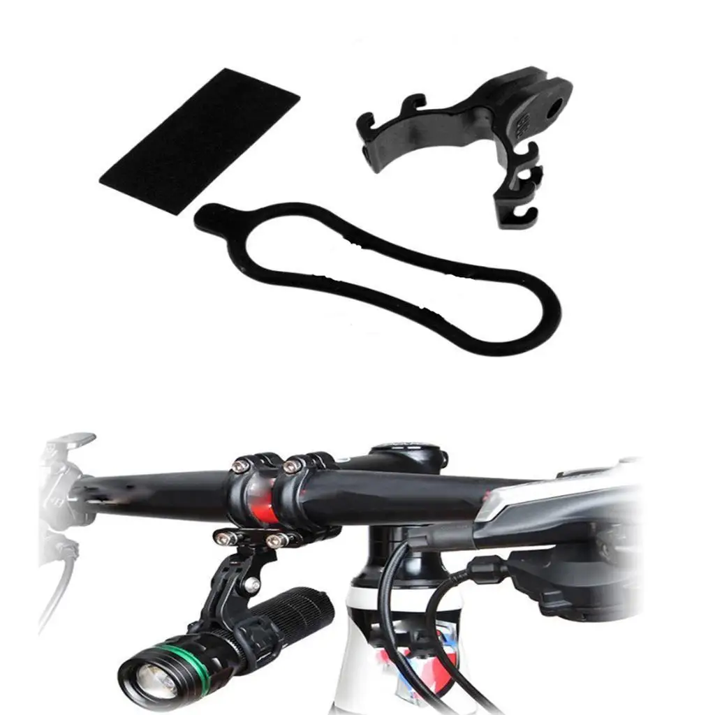 2xBicycle Light Torch Flashlight Holder Clip Camera Mount Bracket for Gopro