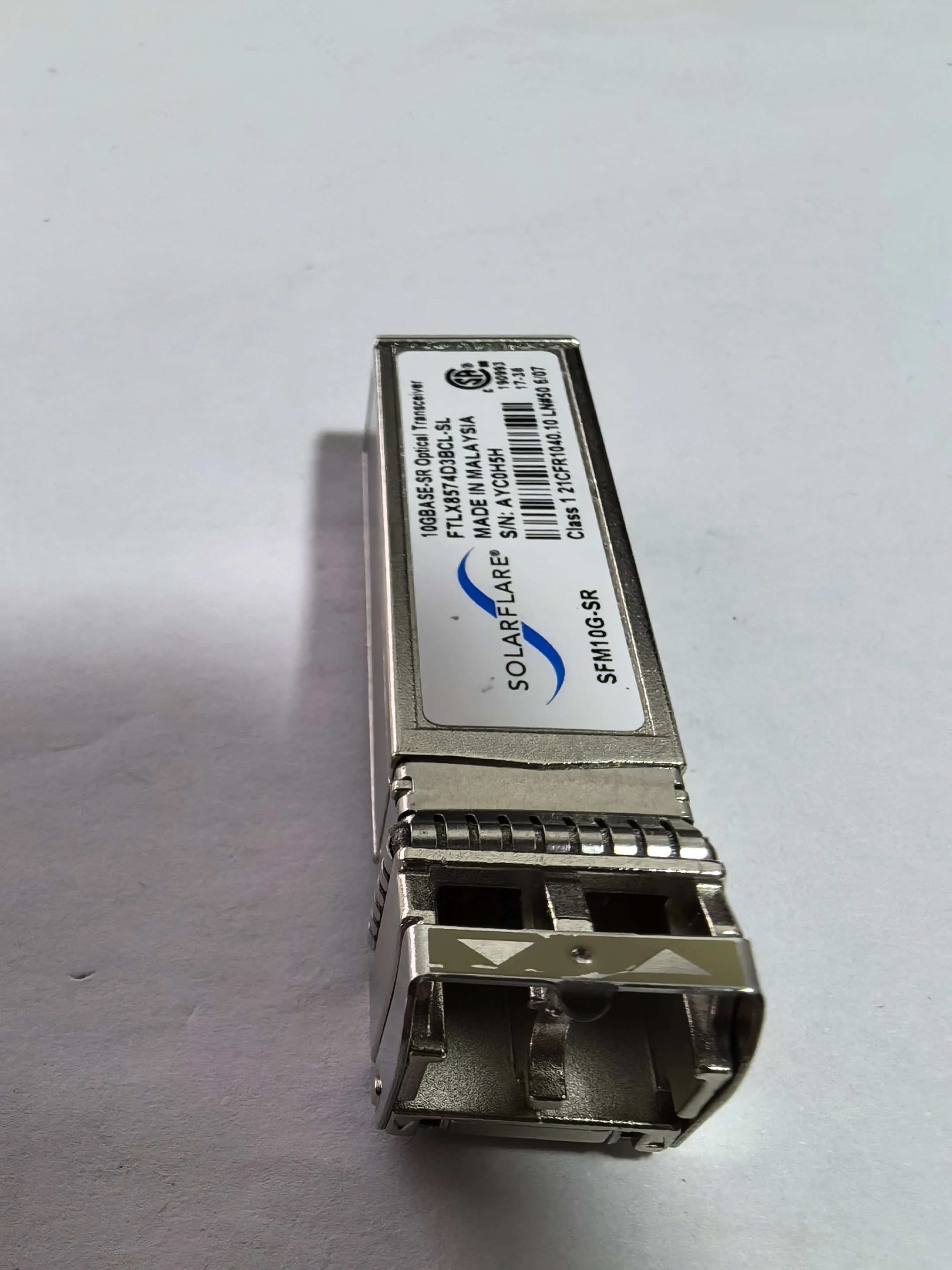 SFP+ module for Solarflare SFM10G-SR 10G  850nm SFP+ Optical Transceiver FTLX8574D3BCL-SL