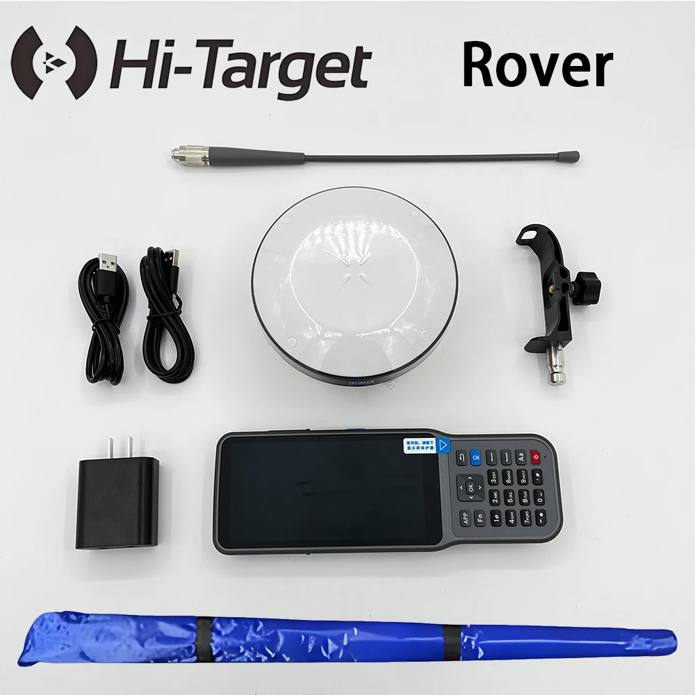 Hi-Target V200 IMU GNSS RTK GPS، التخطيط المرئي يمكن تحميل خرائط Google، ويمكن اختيار لغة رمز التسجيل الدائم
