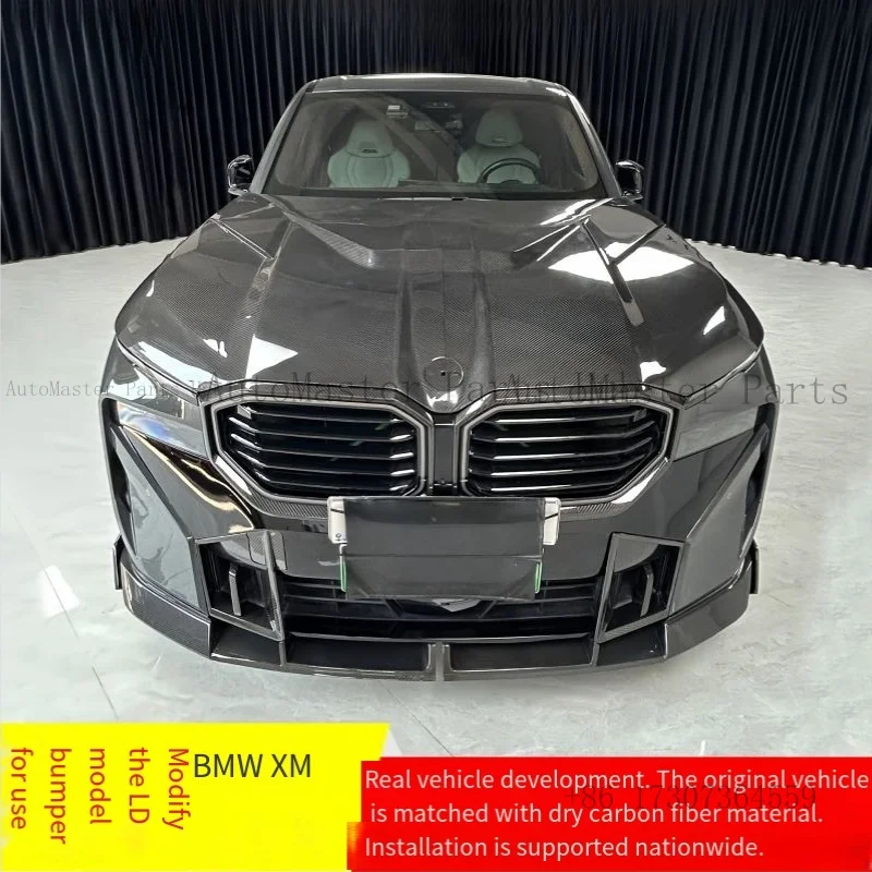 Suitable for BMW XM Upgrade and Facelift with Dry Carbon Fiber Material Small Surround Complete Body Kit