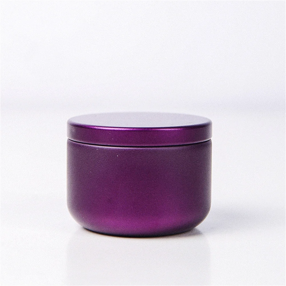 Portable Solid Color Mini Tin Box Tea Sealed Jar Packing Boxes Jewelry Candy Small Storage Can Coin Earring Headphones Gift Case