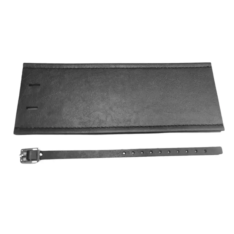 AC34-Motorcycle-Gas Tank Pad Panel Bib PU Leather For Pre 1999 Models With Split Tank & Square Bottom Dashs