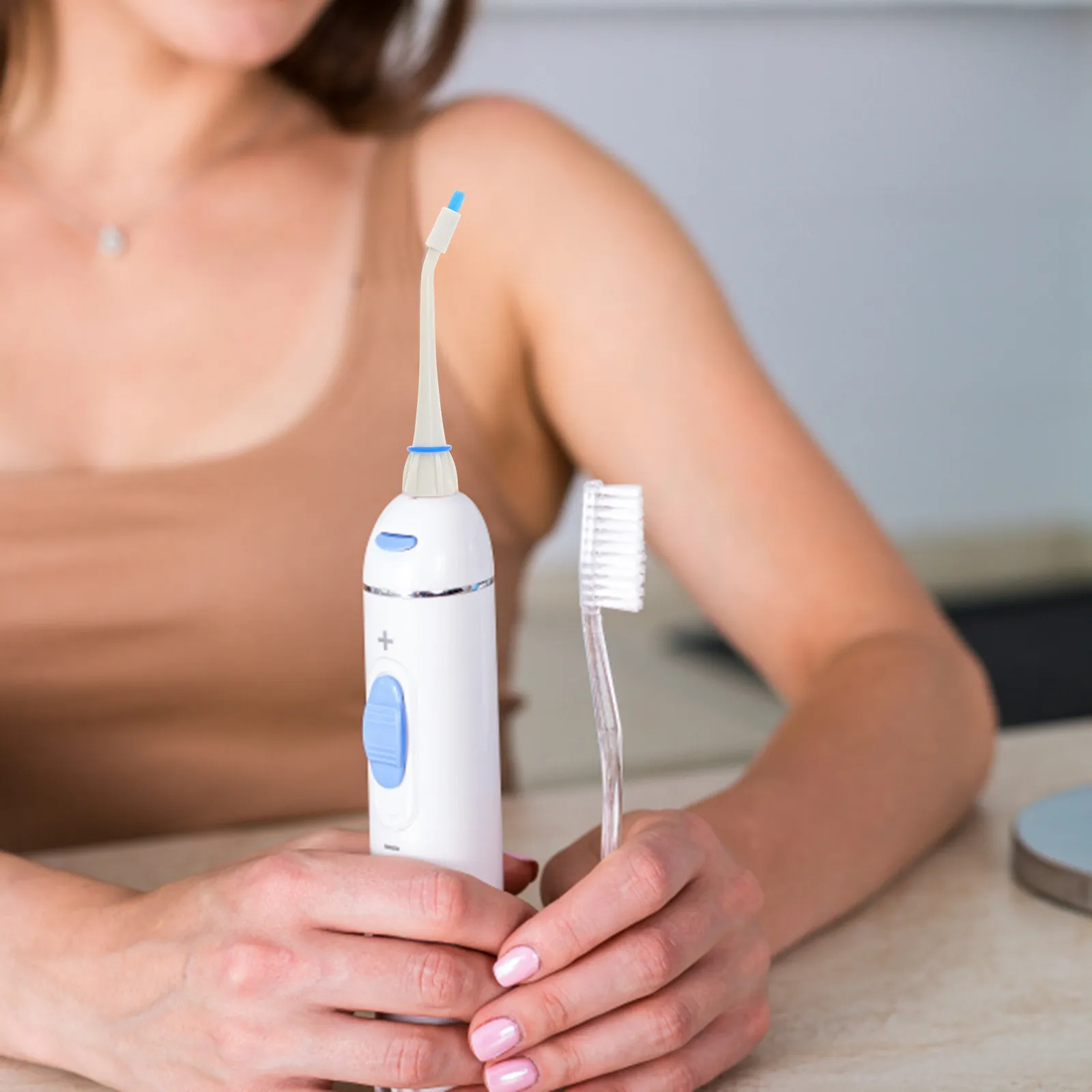 

Replacement Nozzles for Oral Irrigator Detachable Jet Tips Easy Flosser Tip Cleaning Teeth Spaces Support Replacement Nozzle