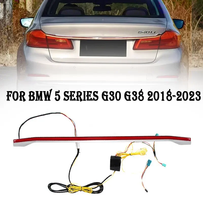 

Car Accessories For BMW 5 Series G30 G38 2018-2023 LED Dynamic Through Tail Lamp Running Lights Brake Lights Turn Signal