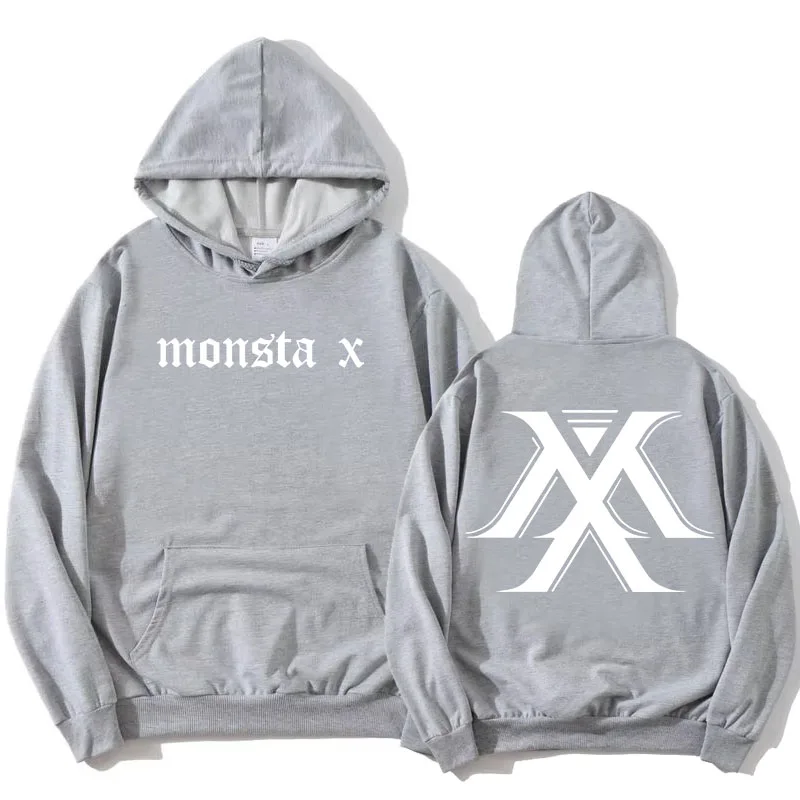 MONSTAX Koreaanse Jongens Band Fashion Hoodies 2025 EP De X Grafische Afdrukken Sweatshirts Lange Mouw Herfst Vrouwelijke Truien Unisex