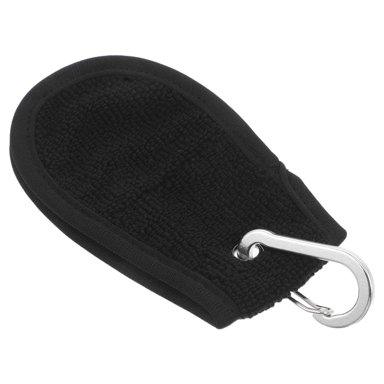 منشفة جولف سوداء محمولة ومفيدة ومتعددة الاستخدامات لنوادي كرات الجولف وغيرها من المعدات الرياضية وأساسيات لاعبي الجولف #4