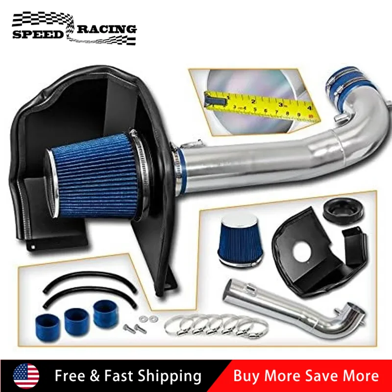 

High Quality Cold Air Intake Kit with Filter Heat Shield For 2014-2019 Chevrolet Silverado 1500 V8 5.3L 6.2L AF-1026