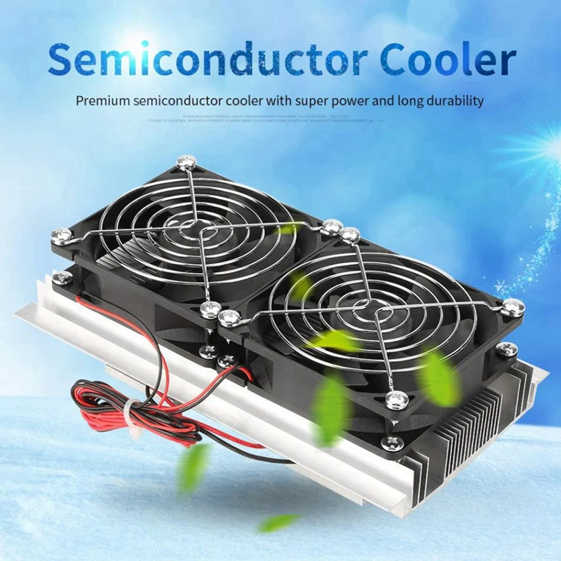 Portable Water Cooling Device DC 12 V 15 A 120 W Semiconductor Cooler, Thermoelectric Peltier Cooler For Computer