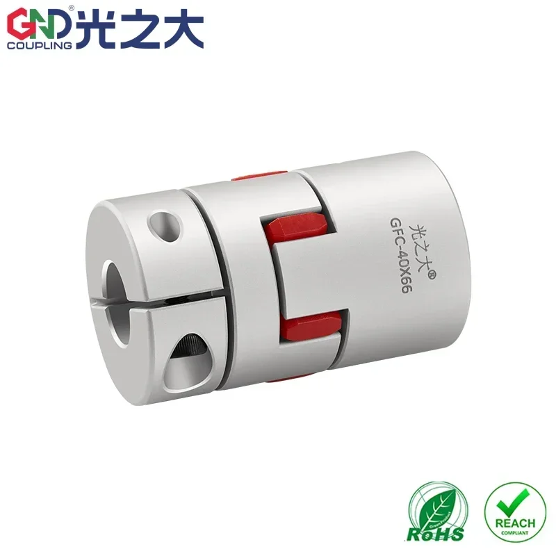 Guangzhida GFC Plum Blossom Coupling Stepper Servo Motor Screw Rod High Torque Elastic Star Connection