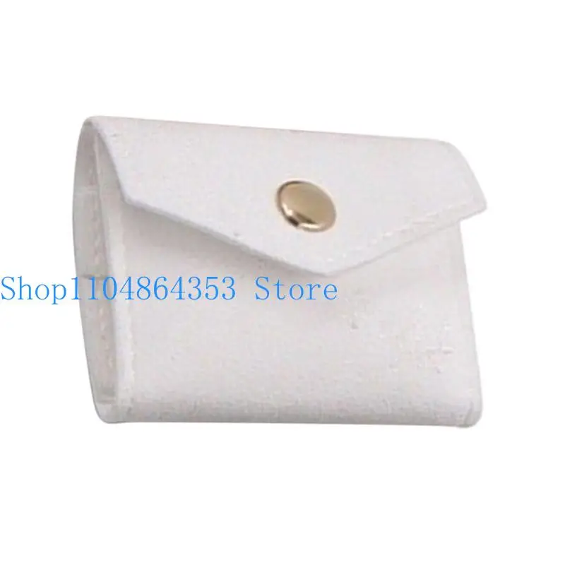 652F Jewelry Roll Bag Stylish Jewelry Case Microfiber Unique Jewelry Organizers