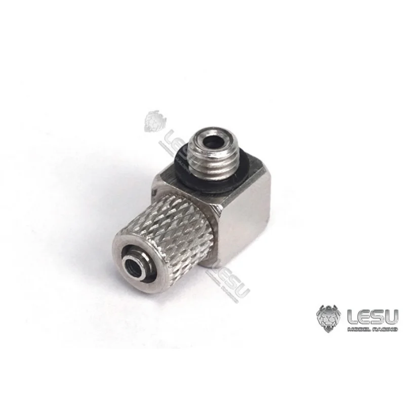 Simuliertes Hydraulikmodell, modifizierter Stahl, verzinkt, präzise gerade gebogene M5-Öldüse, 4*2,5mm Rohrinstallation – Detail 5