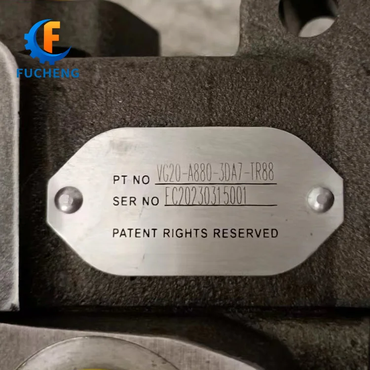 صمامات سلسلة VG20 VG35 VG20-A880-3DA7-TR88 VA20-A880-DA3-PB44 VG35-A880-DB8-TR99