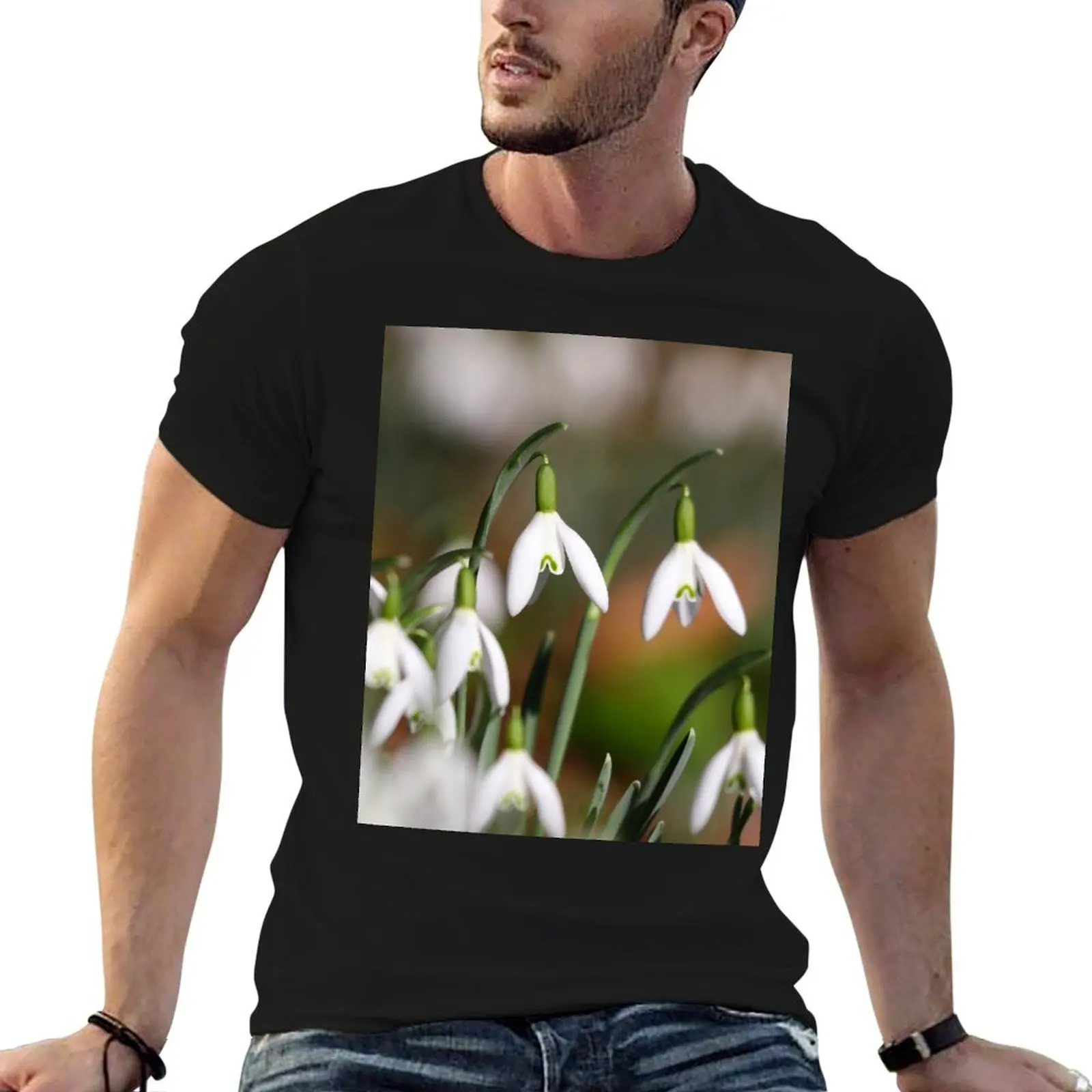 

Sunshine & snowdrops T-Shirt new edition graphic tee shirt t shirt for men