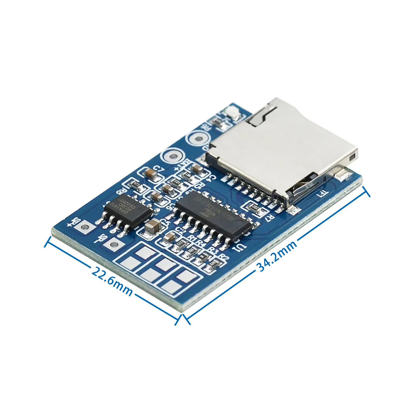 Multi-purpose Decoding module 3.75V power supply with 2W mixed mono tape memory playback