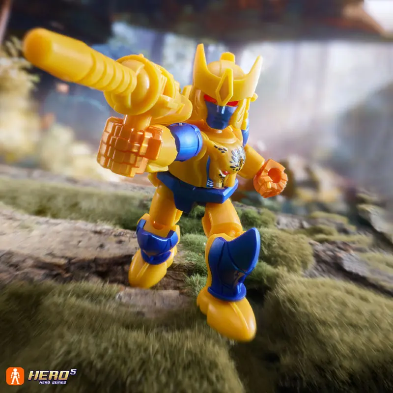 Nouveaux Blokees Transformation Defender Version 6 boîte aveugle BW Megatron figurines d'action jouets assemblage modèle Kit enfant cadeau d'anniversaire