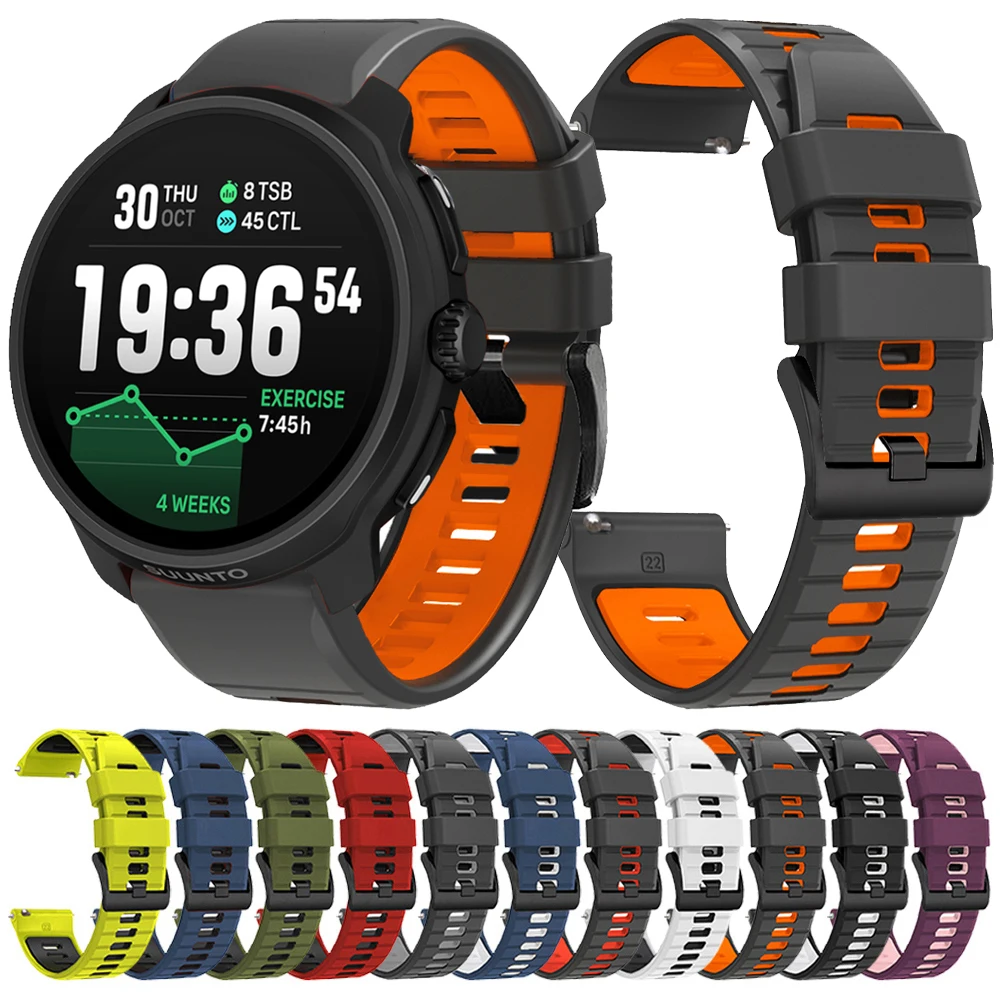 20 22Mm Silicone Wa… - image