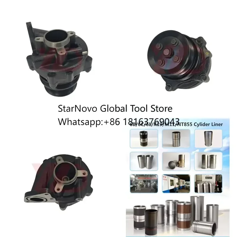 2026 Hot！ Construction Machinery Engine Cooling Water Pump 5580047 4327408 4366039 for ISZ ISZ13 Engine