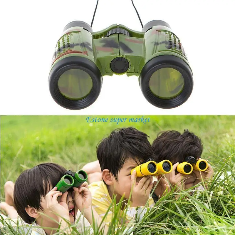 090B 6x30mm Binoculars Folding Outdoor Travel Hiking Kids Toy Gifts