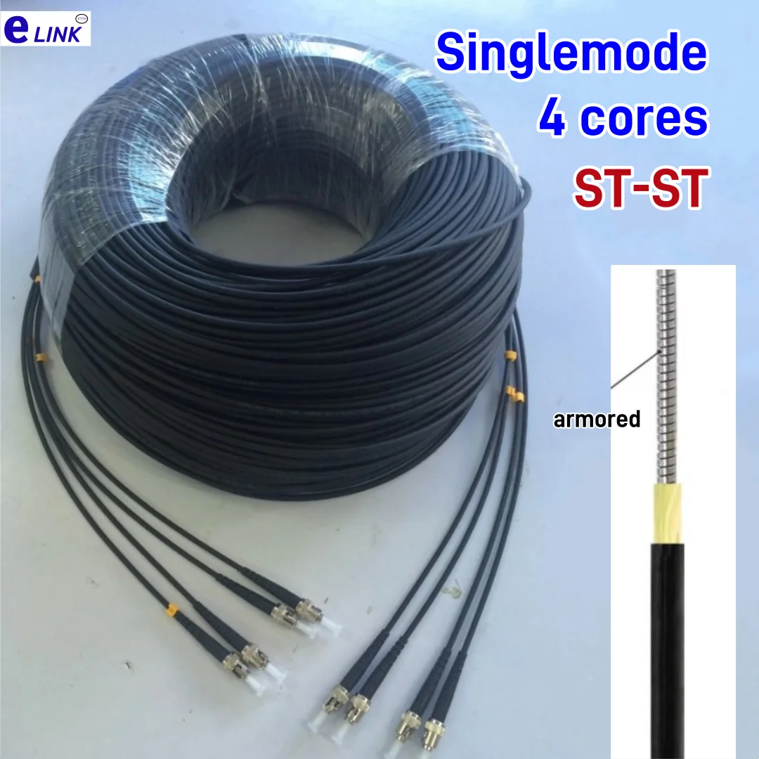 cavo-patch-in-fibra-ottica-corazzato-st-st-4c-10m-200m-monomodale-5mm-lszh-tpu-4-core-100m-150m-120m-50m-st-upc-ponticello-ottico-esterno