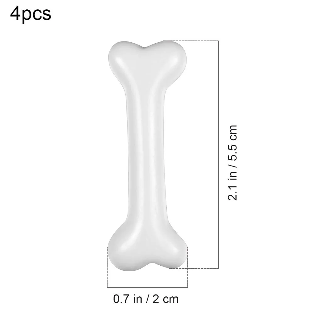 Beaupretty هالوين الأبيض الكلب العظام مقاطع الشعر ، الاصطناعي الكلب العظام دبابيس الشعر التمساح المشابك عيد الميلاد إكسسوارات الشعر ل