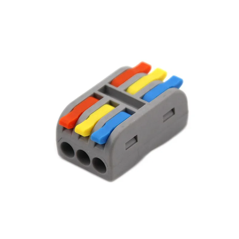 Wire Connector Quick Splitter Mini Splicing Universal Conductor Wiring Cable LED Terminal Block Push-in Electrical Connectors