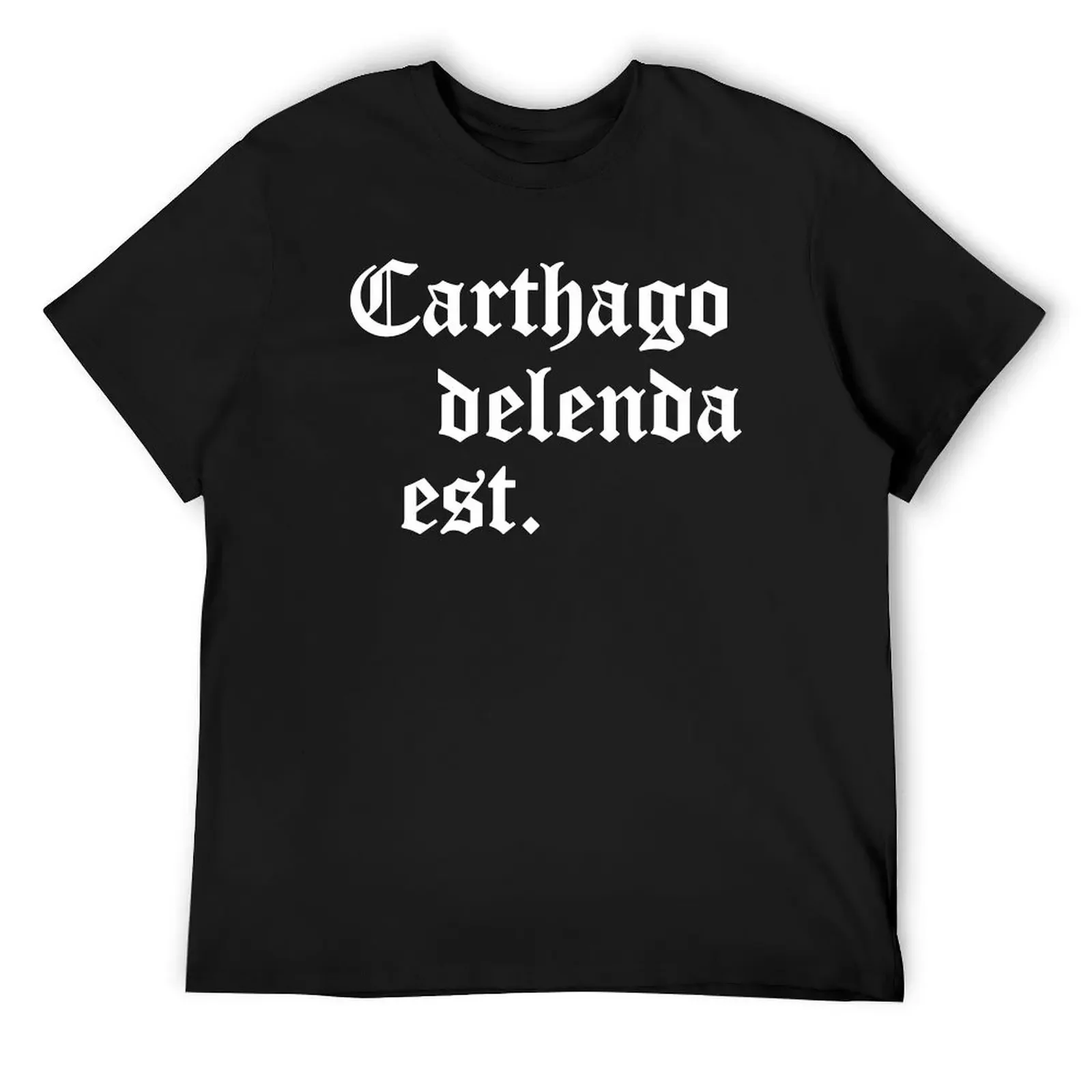 Carthago delenda est T-Shirt heavyweights basketball graphic tees mens t shirt graphic