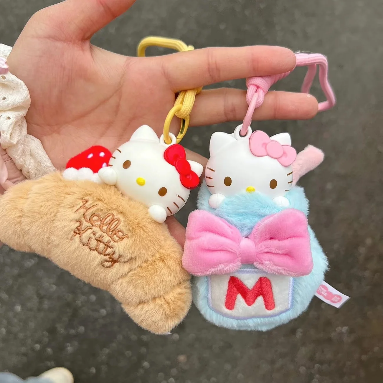 

in stock original Sanrio Hello Kitty Afternoon Tea Series Plush Scented Ornament Blind Box Kawaii Toys Festival Gifts