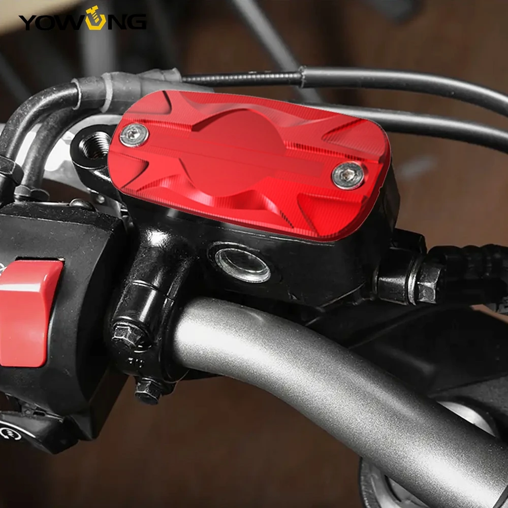 

Motorcycle Front Brake Clutch Reservoir Cover Cap Guide FOR KYMCO Xciting 250/300/CT250/400/S400 S250 Racing X150 RKH150 AK550