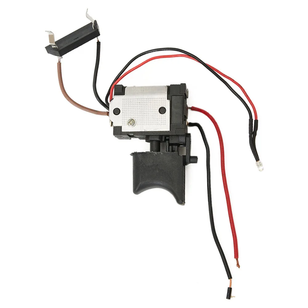 

Fittings Switch 12V Rechargeable drill switch Positive and negative Electric drill switch Replacement Accessory
