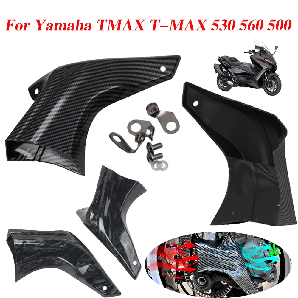 

Motorcycle Accessories Front Brake Caliper Air Cooling Ducts For Yamaha TMAX T-MAX 530 560 500 DX SX TMAX530 TMAX560 XP500 XP530