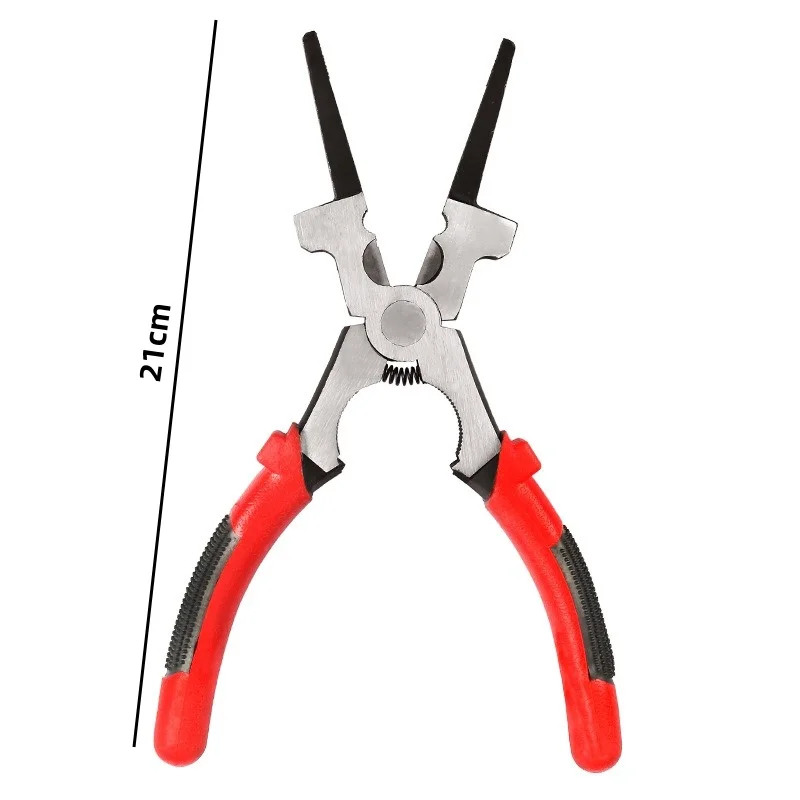 كماشة لحام كهربائية متعددة الوظائف مقاس 8 بوصة لمدربات اللحام الواقية من الغاز كماشة زنبركية خاصة أداة مساعدة MIG
