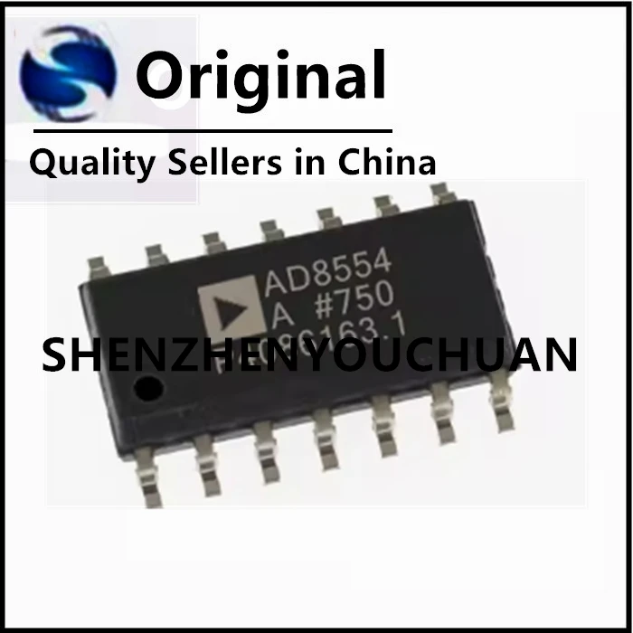 

AD8554ARZ-REEL7 1.5MHz 1uV 10pA Quad SOIC-14 Precision OpAmps ROHS IC Chipset New Original