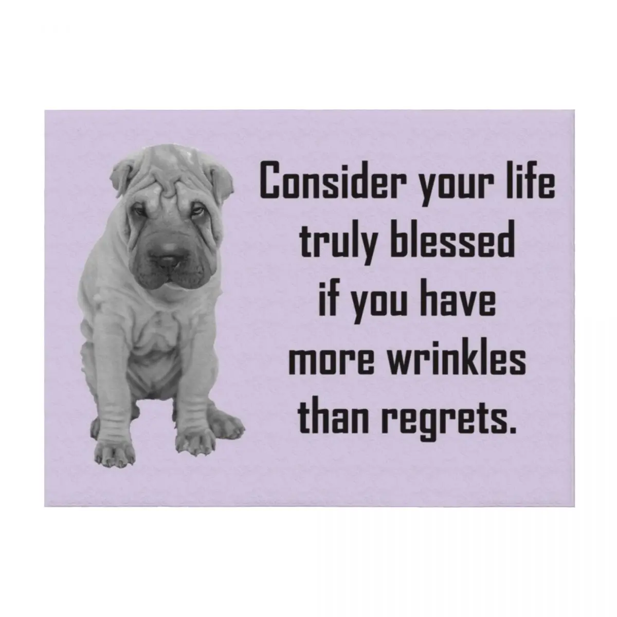 

Consider your life truly blessed if you have more wrinkles than regrets Throw Blanket bed plaid Thin Travel Blankets