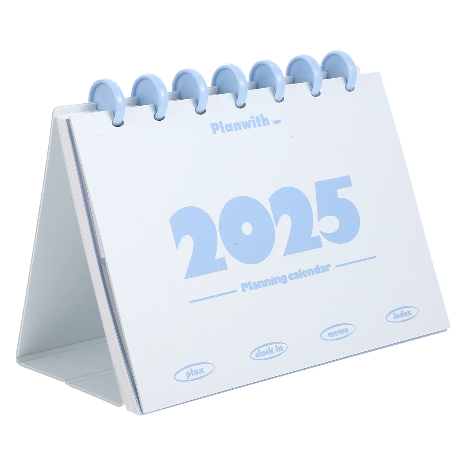 

Desk Calendar 2025 Monthly Flip Standing Desktop Calendar for Office Home Daily Tasks Planner Cute Portable Decoration