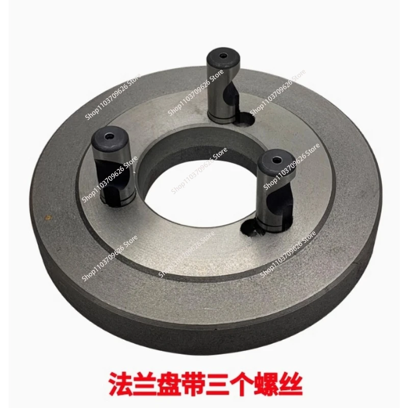 Transition Plate Pull Rod Screw Three Jaw Chuck Connecting D4-160 D4-200 D Type Lathe Spindle Flange Chuck Connecting Plate