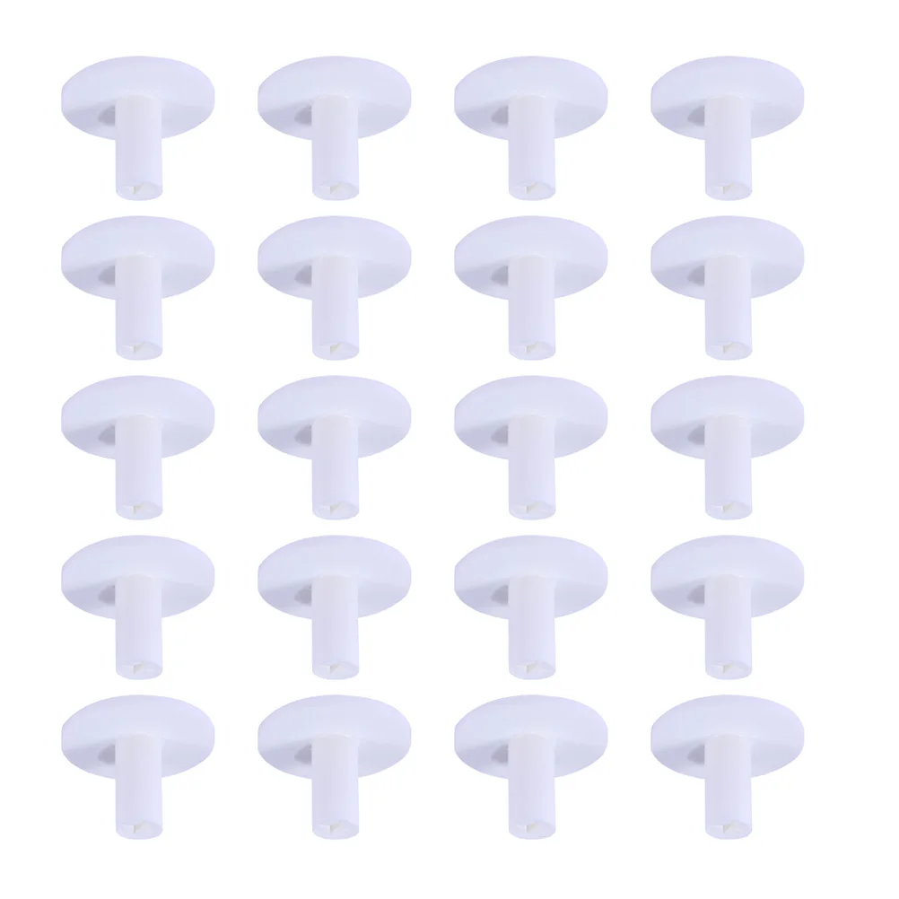 

20Pcs Golf Tees Holder High-Quality Tpr Long-Lasting Bright White Compact Light Easy Storage Stable Course Use Golf Supplies